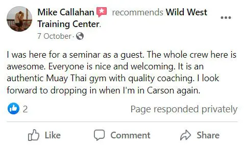 G9, Wild West Training Center Carson City